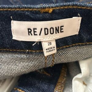 Re/Done | Jeans | Nwt Redone 7s Highrise Skinny Boot Jean In Rigid Like ...